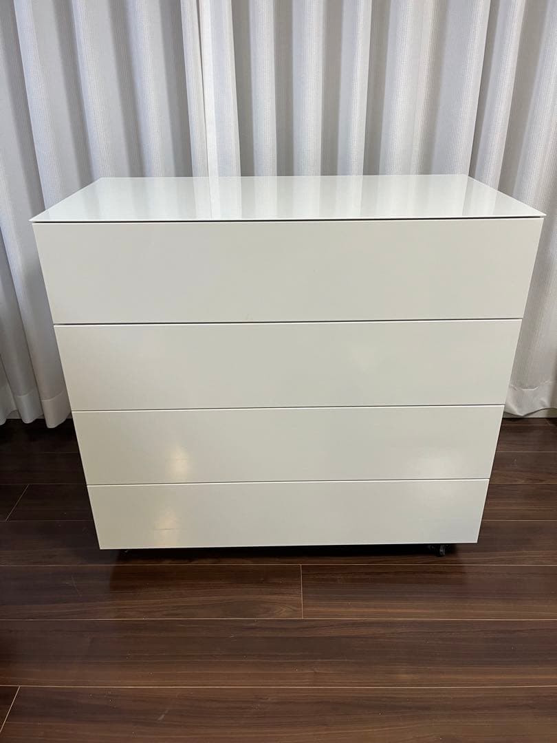 Cassina IXC. LOTUS drawer ホワイト 4段チェスト　専用