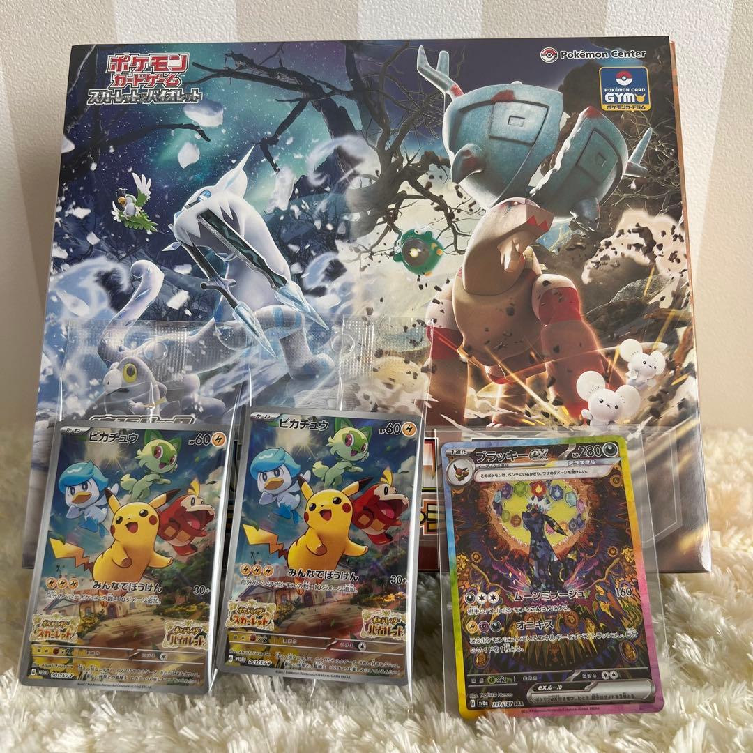 ブラッキーex SAR & スノーハザード&クレイバーストジムセット