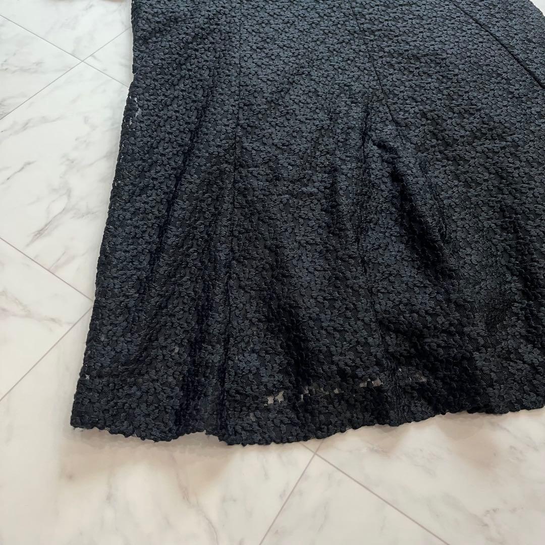 CLANE クラネ　定価3万円　3Dフラワーレースワンピース　ロングワンピース