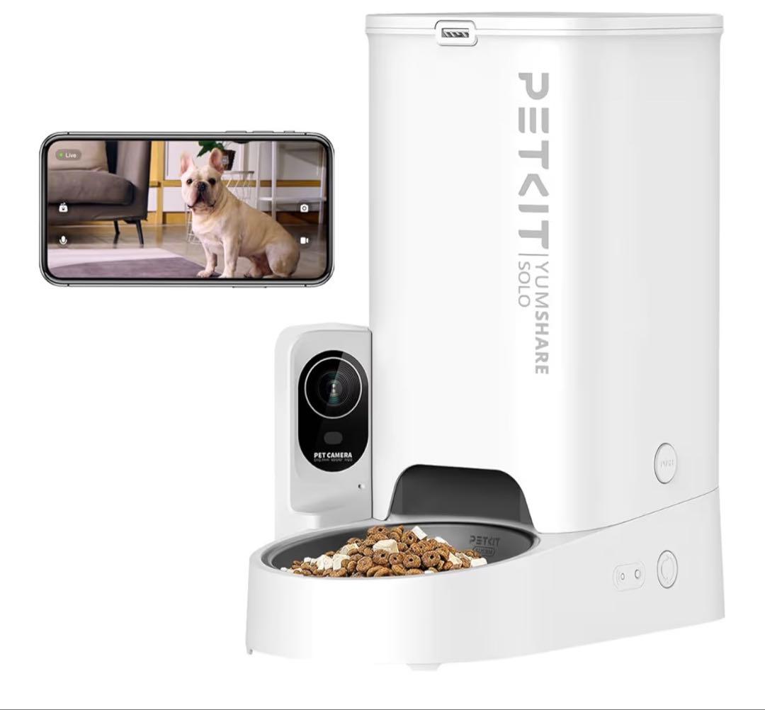 PETKIT 自動給餌器 Solo カメラ付き