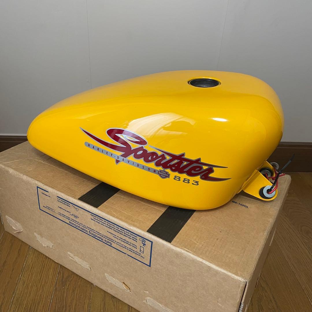 Sportster XLH883 2000年式　タンク イエロー リジスポ