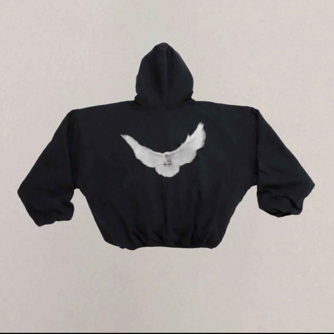 トップス yzy gap balenciaga UNRELEASED DOVEHOODIE