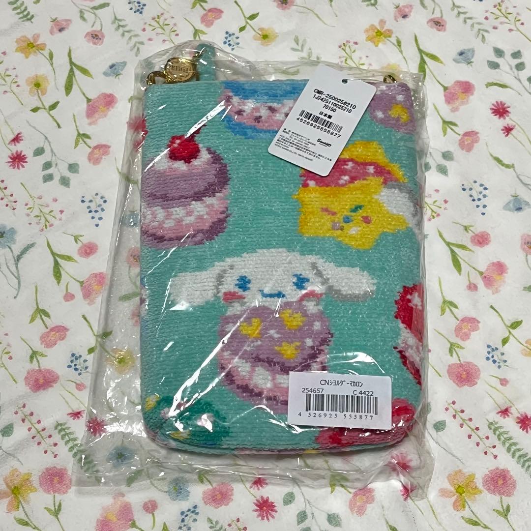 新品 フェイラー サンリオ シナモロール シナモン スマホショルダー