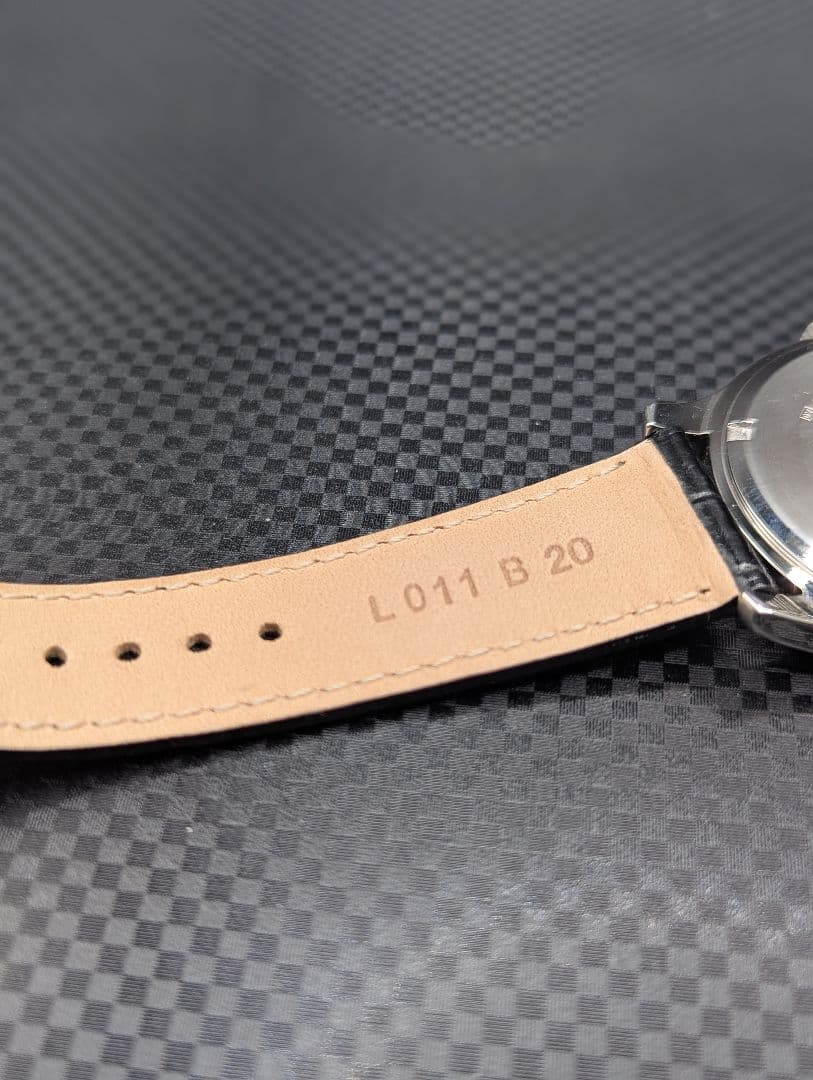 SEIKO セイコー デイト クォーツ ブラック文字盤 6N42-00B0