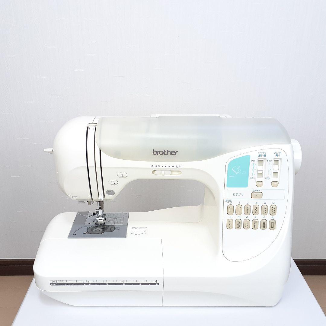 ブラザー　コンピューターミシン本体　SR-28 フットコントローラー付属