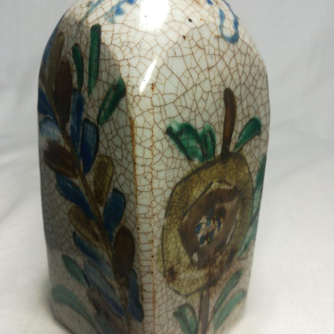 砥部焼　鞆徳利　青磁　保命酒徳利　酒器