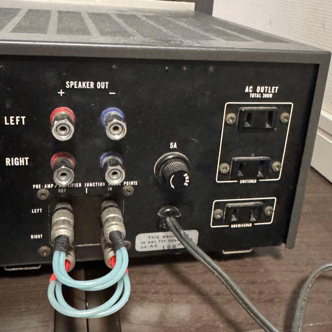 インテグレーテッドアンプ SONY TA-1120A プリメイン ソニー 名機