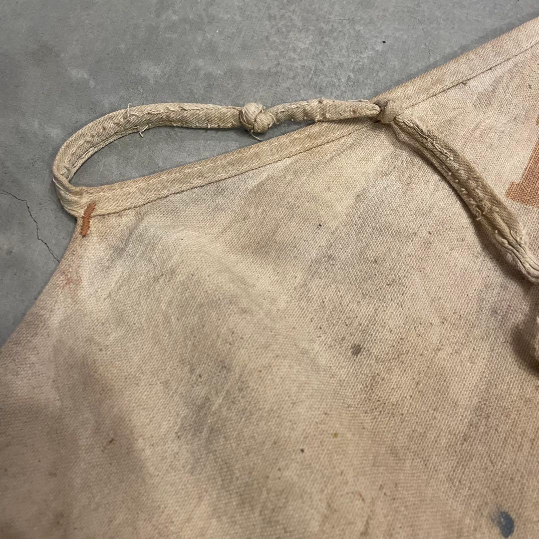 40s ニュースペーパー　ワークエプロン　ビンテージ　apron vintage