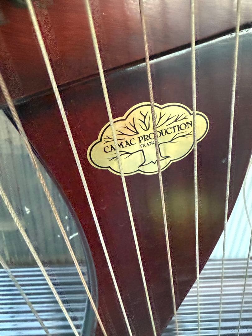 高級 CAMAC PRODUCTION ハープ ジャンク 大型140cmフランス