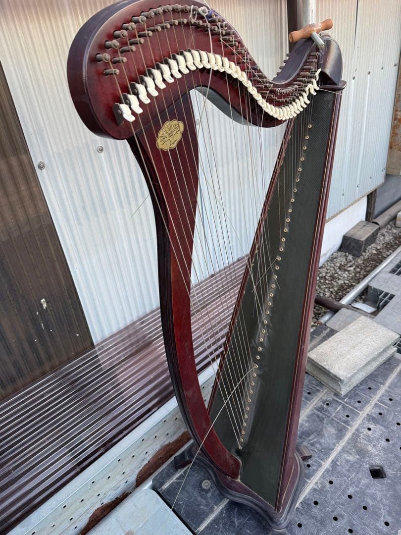 高級 CAMAC PRODUCTION ハープ ジャンク 大型140cmフランス