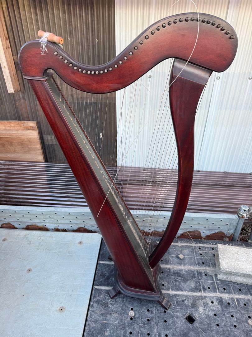 高級 CAMAC PRODUCTION ハープ ジャンク 大型140cmフランス