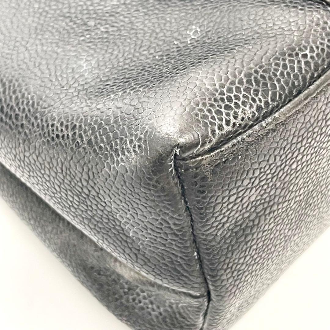 Yuko☆シャネル　キャビアスキン　ターンロック　チェーン　ショルダー