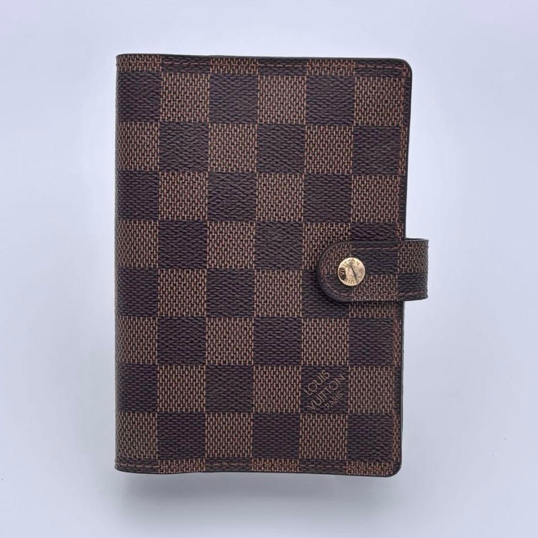【美品】ルイヴィトン ダミエ アジェンダ PM 手帳カバー 正規品