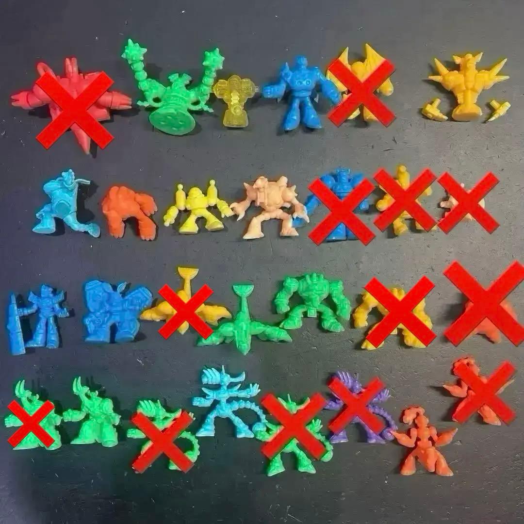 【バラ売り可】ロックマン　ソフビ　人形　18体