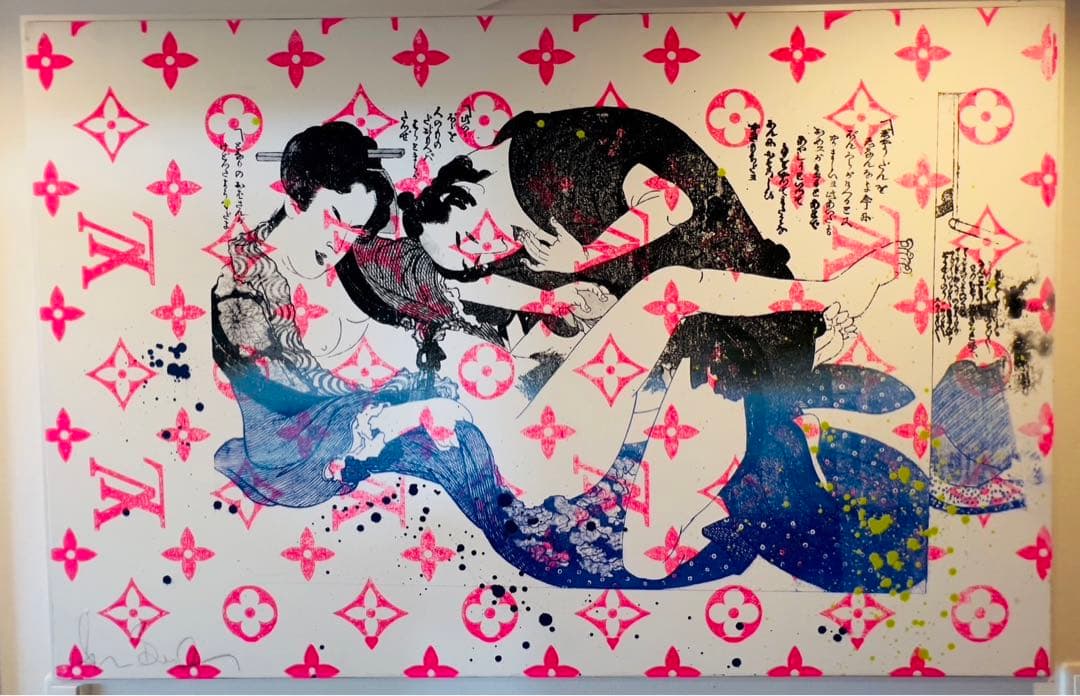 絵画 What Bitches be doing for Louis Vutton