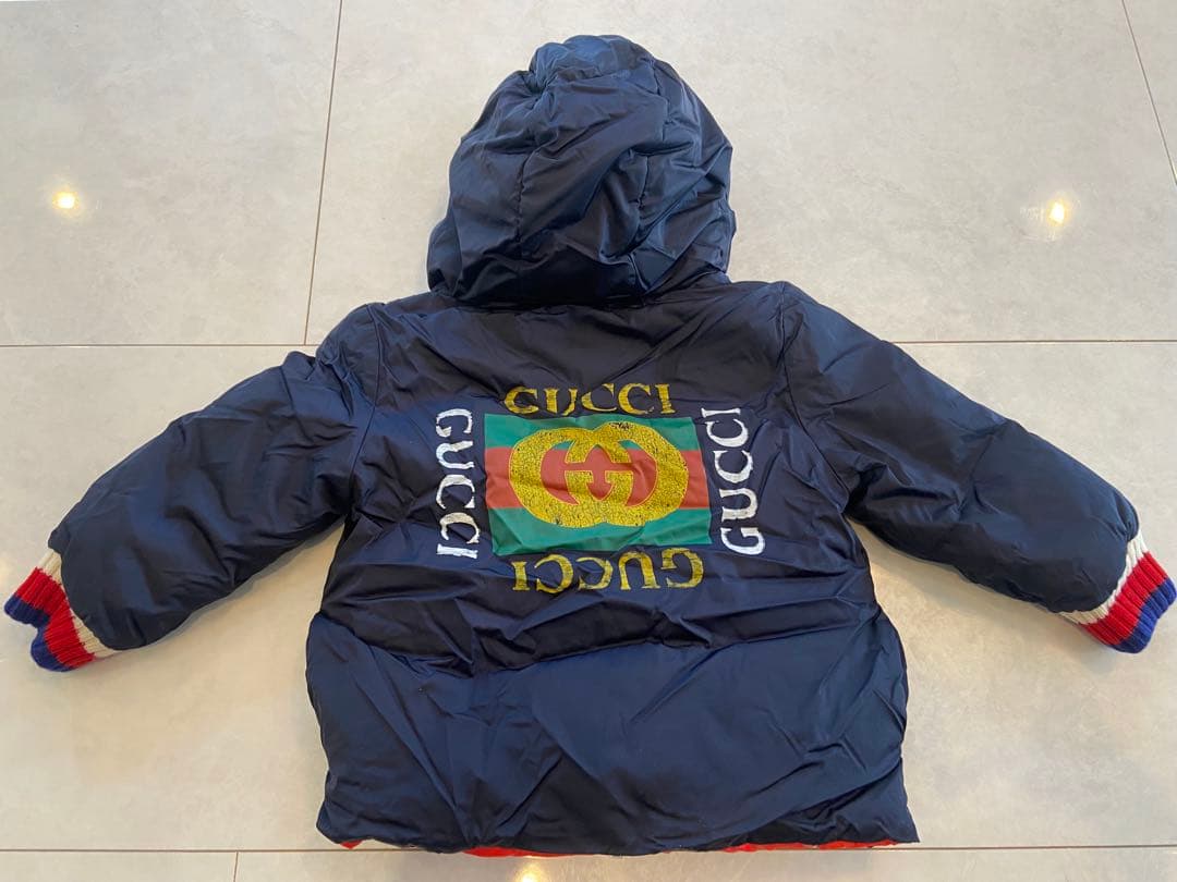 定価14万　GUCCI キッズ　ダウンコート