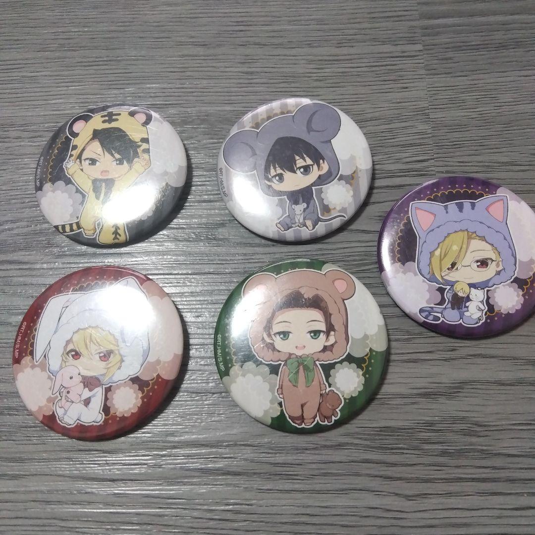 憂国のモリアーティ 　缶バッチ　まとめうり　くじメイト　ウィリアム