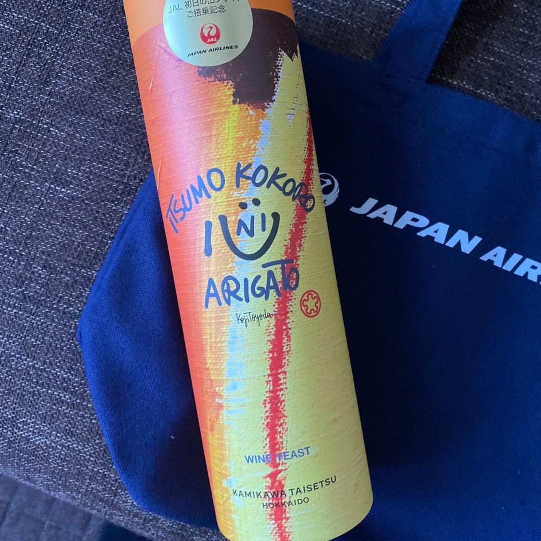 JAL 初日の出フライト2026トート ＆上川大雪酒造「ジャズストラクションズ」