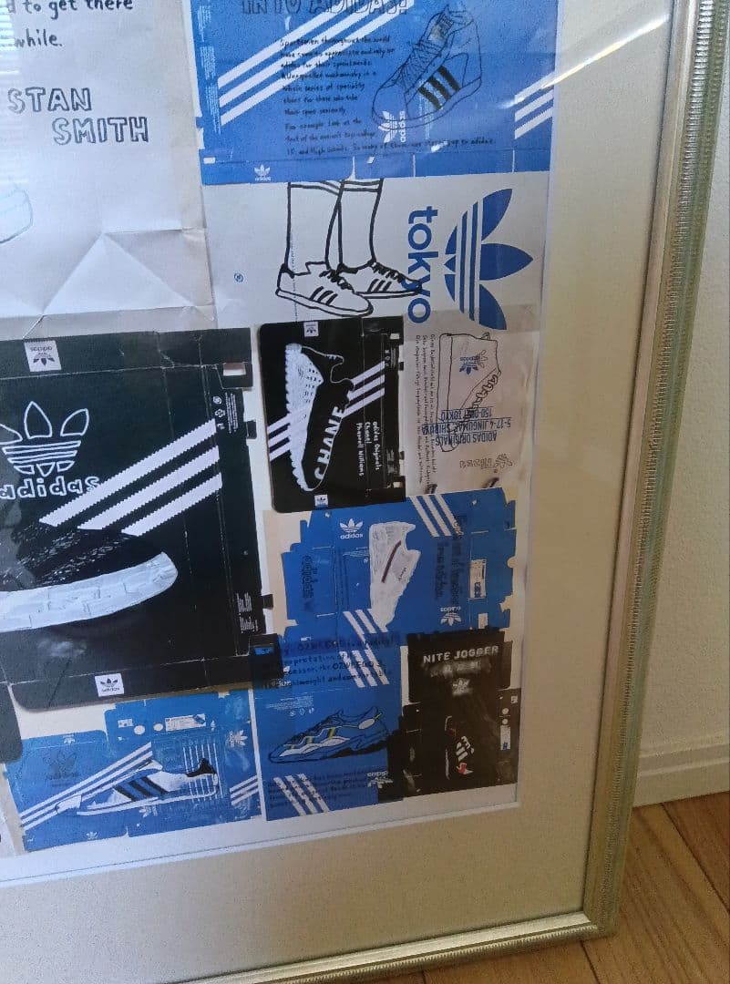 アディダス記念ポスター