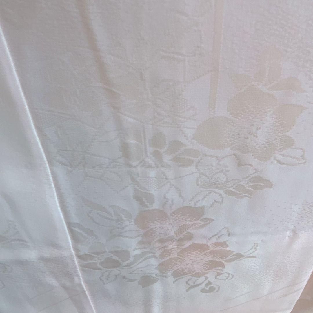 フルセット 七五三 7歳女の子 長着＆長襦袢＆帯＆小物　エメラルド　金銀プリント