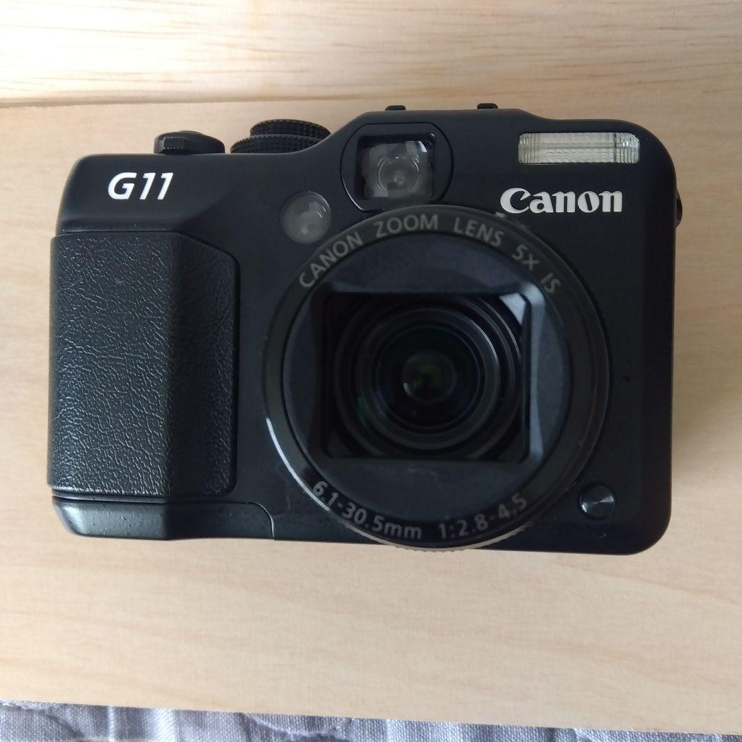 キヤノン PowerShot G11コンパクトデジカメ（充電器付）お値下げ!