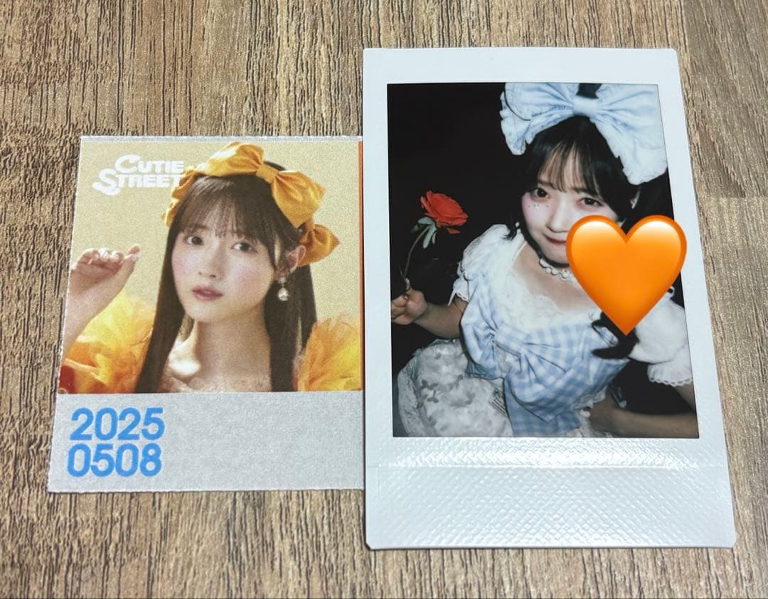 【最終値下げ】 CUTIE STREET 川本笑瑠 LARMEドロシー衣装チェキ