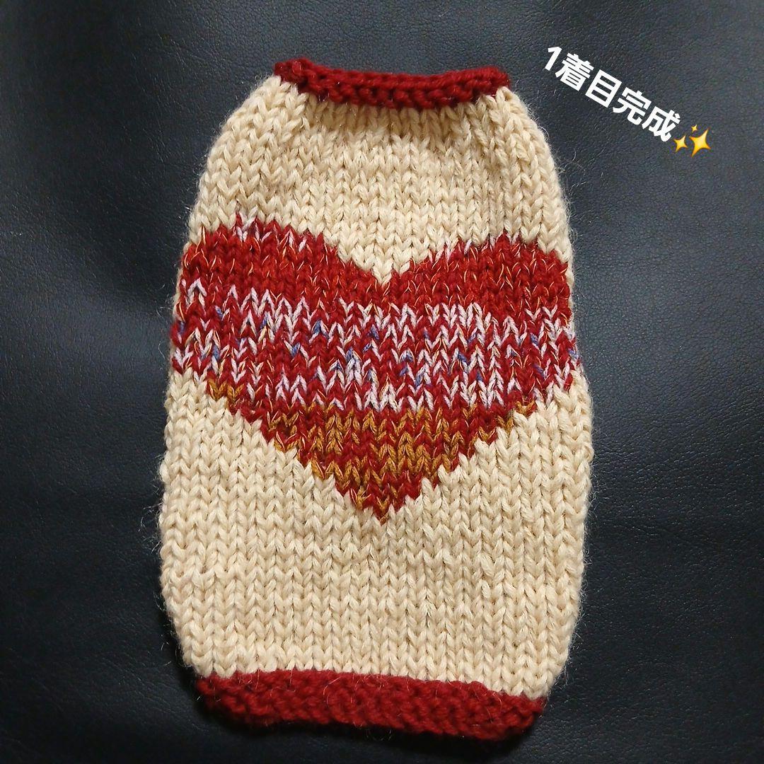 【sayulily☆9さん専用】犬服 犬用 手編み 「カウチン」