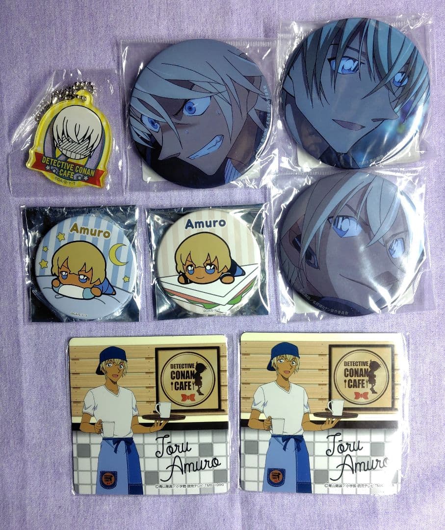 名探偵コナン 劇場版 ゼロの執行人 缶バッジ 安室 降谷 まとめ売り