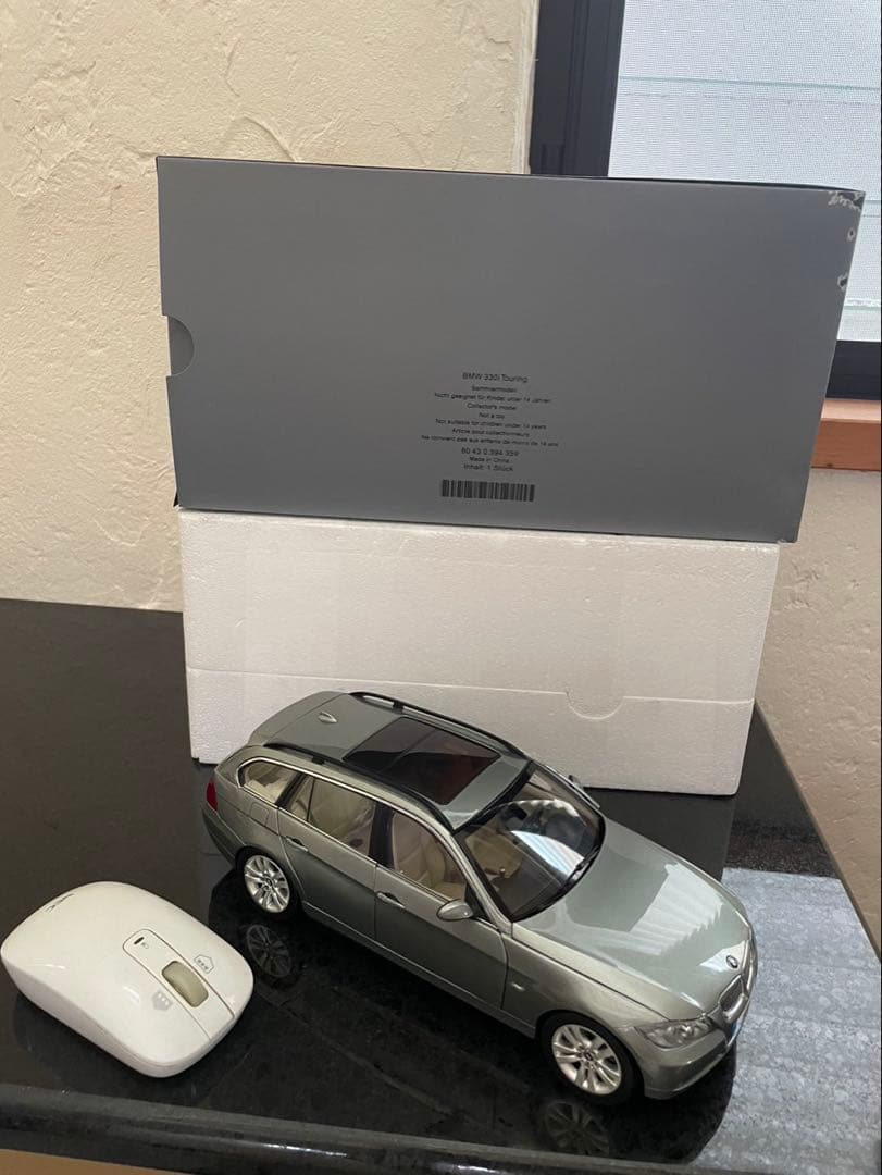 BMW 3シリーズ ミニカー シルバー