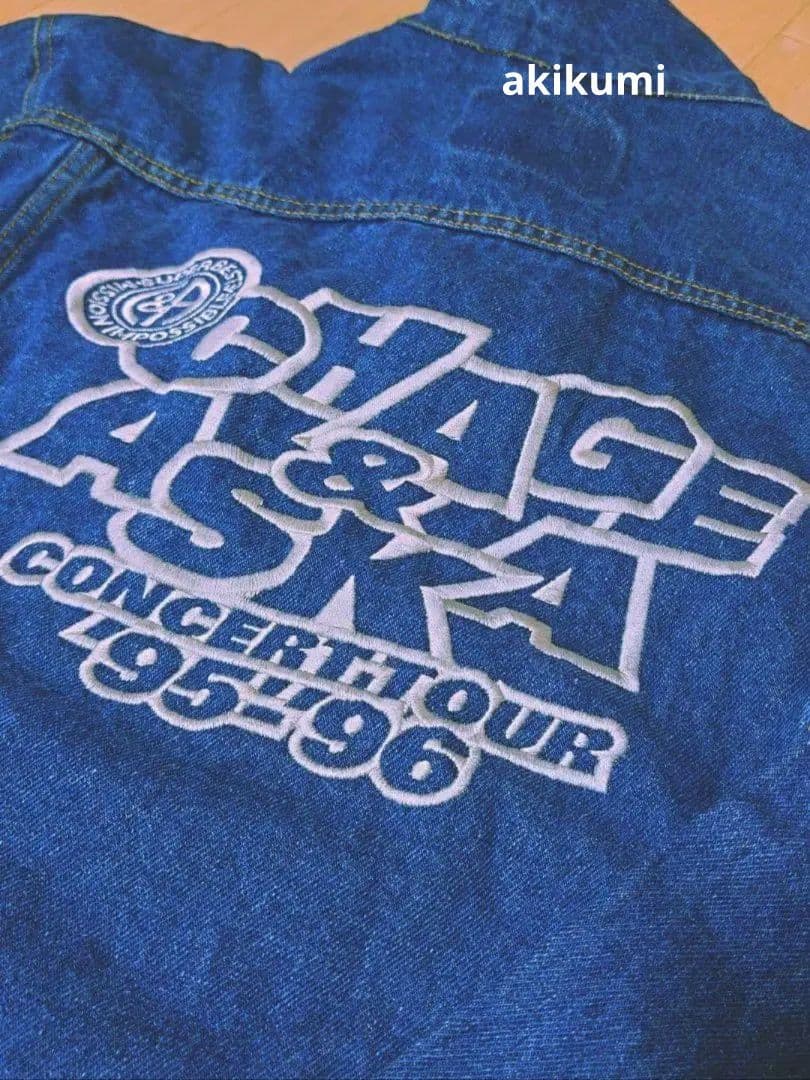 CHAGE&ASKA CONCERT TOUR 95-96 希少な裏刺繍入り