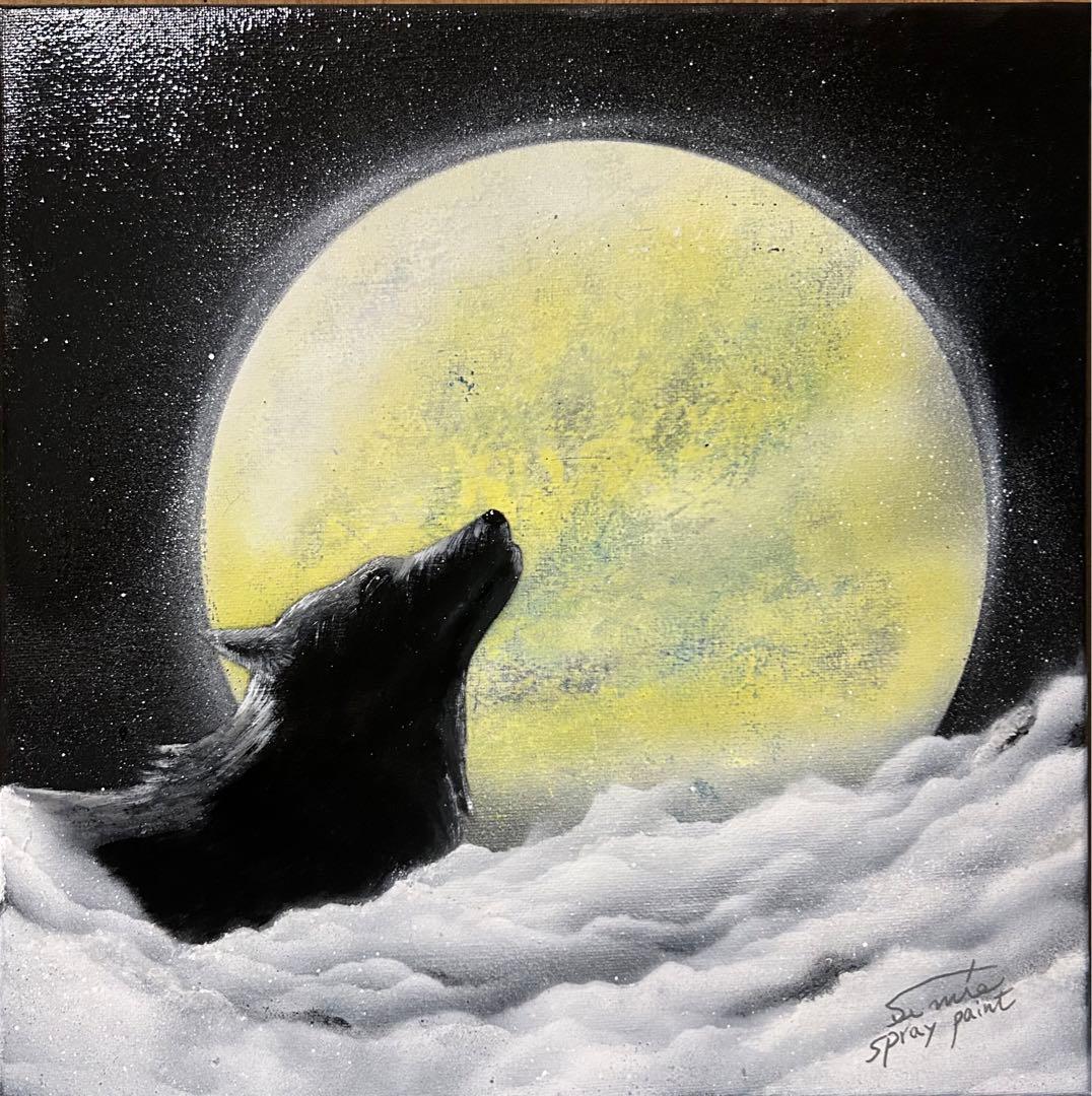 スプレーアート原画(時は満ちた)