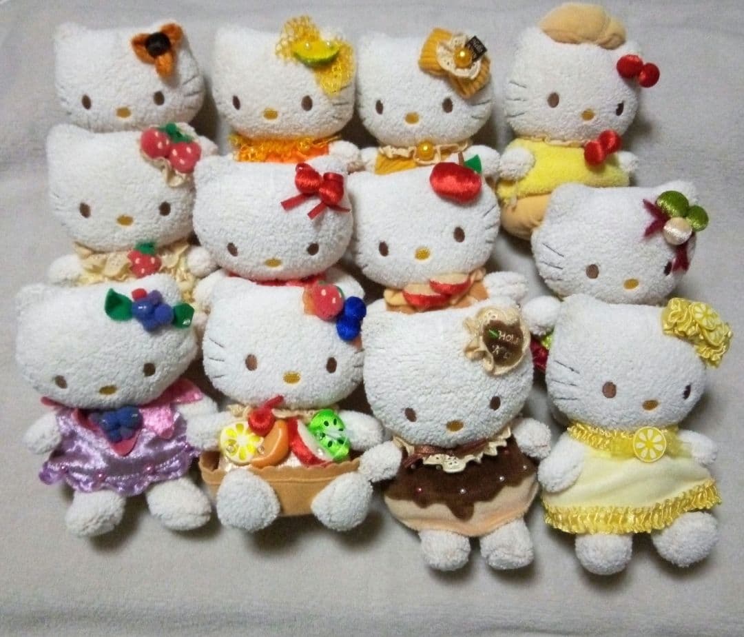 ハローキティ　サンリオ　ケーキショップ　スイーツ　ぬいぐるみ　激レア　平成レトロ