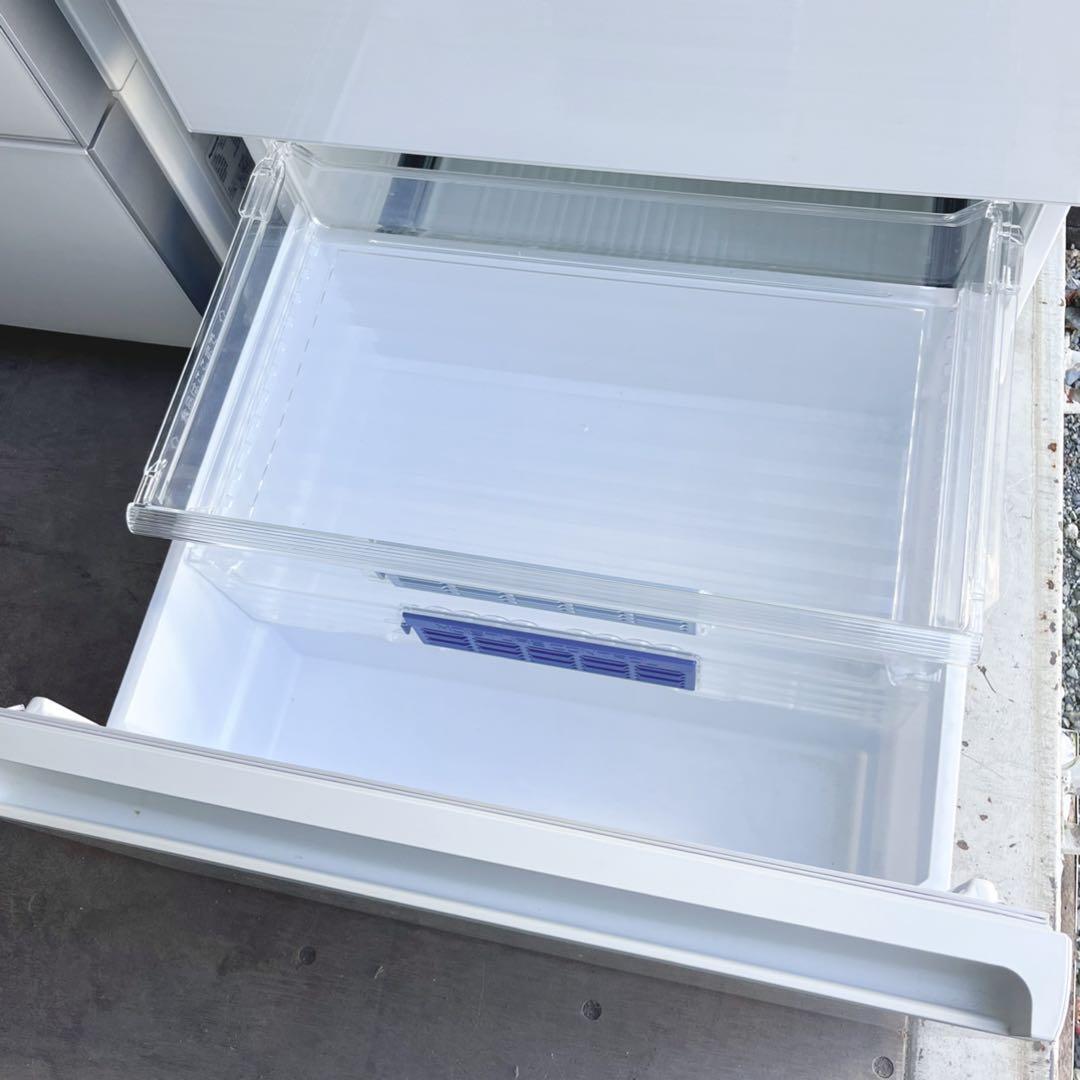 取付無料！パナソニックはやうま冷凍エコナビ搭載木目調ホワイト大型冷蔵庫！洗濯機