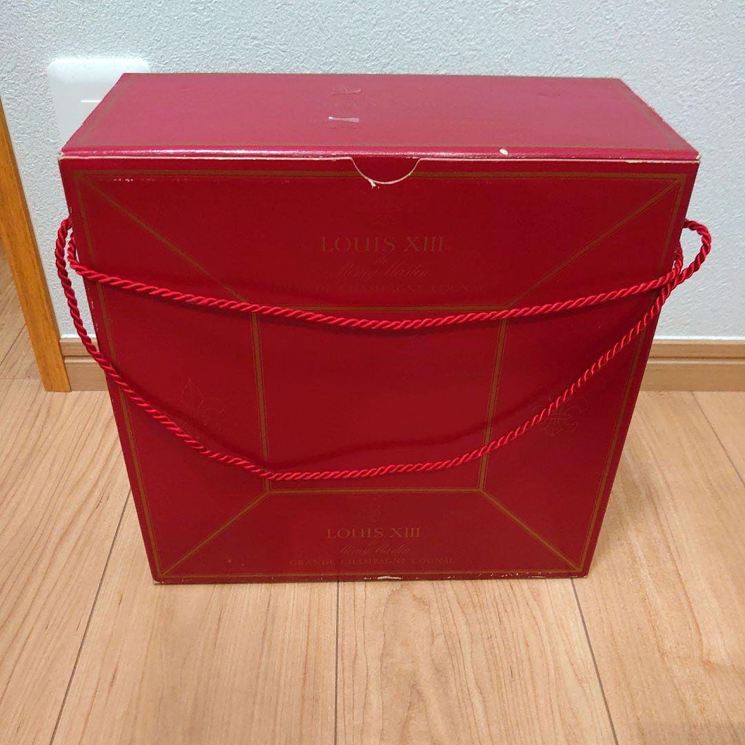 レミーマルタン ルイ13世 金キャップ　替栓付き・四角形箱　未開封・訳有