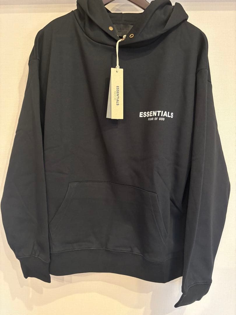 新品 エッセンシャルズ Essentials 綿男女兼用　防寒パーカー