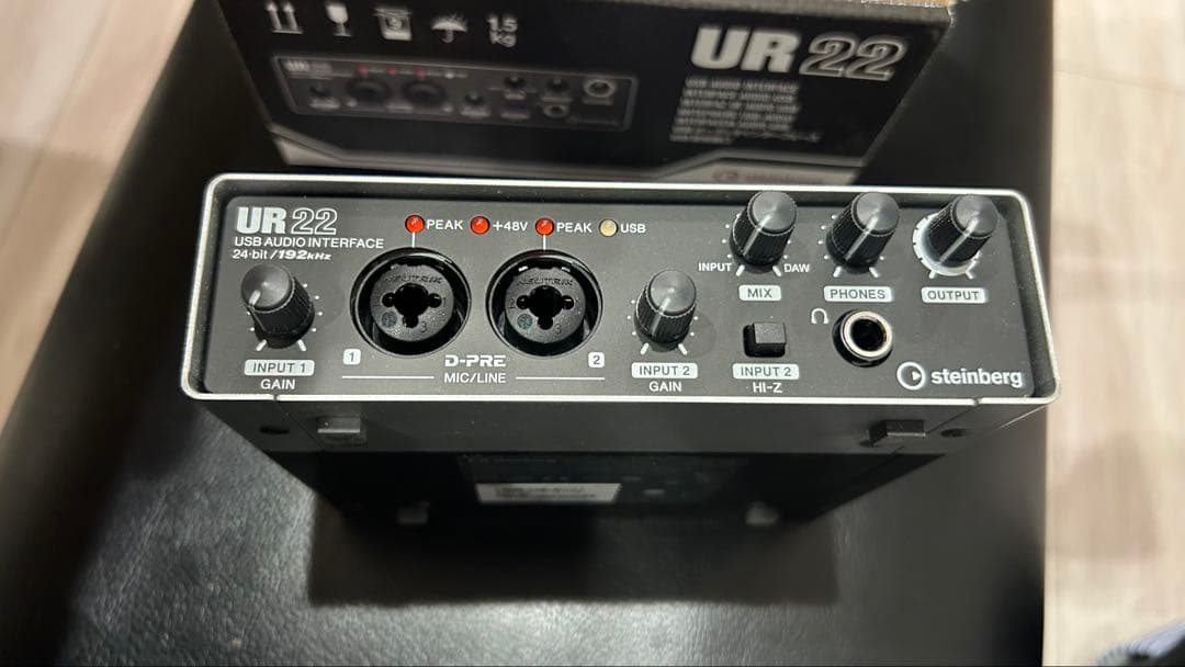 Steinberg UR22 オーディオインターフェイス