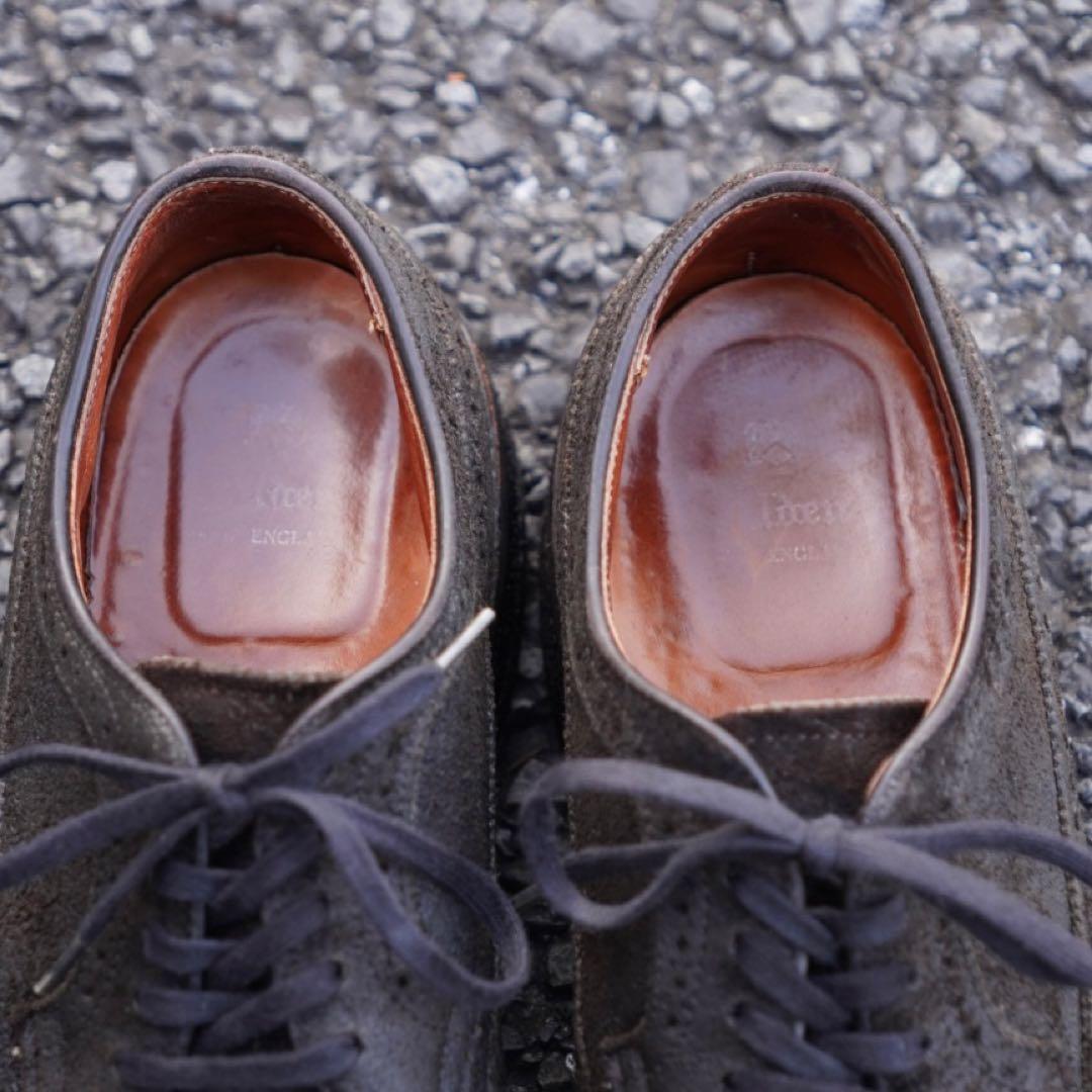 ⭐︎希少モデル⭐︎ Alden ブラウンオイルドスウェード ロングウィングUS9hD