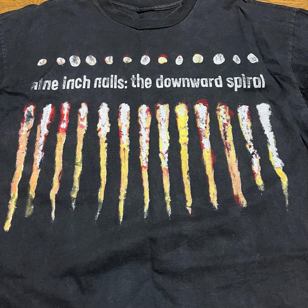 ナインインチネイルズ ダウンワードスパイラル T 90s ビンテージ USA製