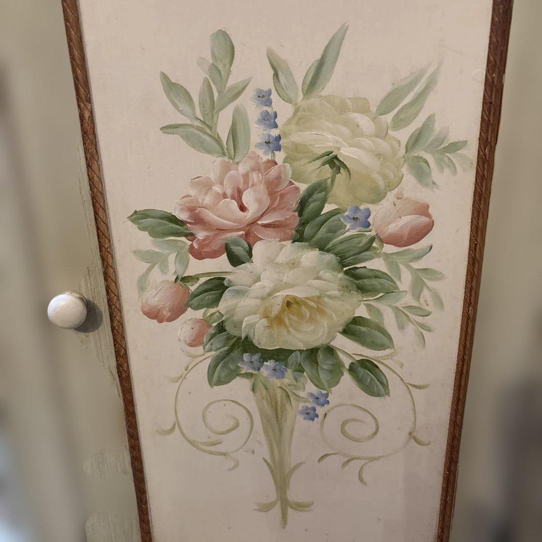 姫系　トールペイント　チェスト