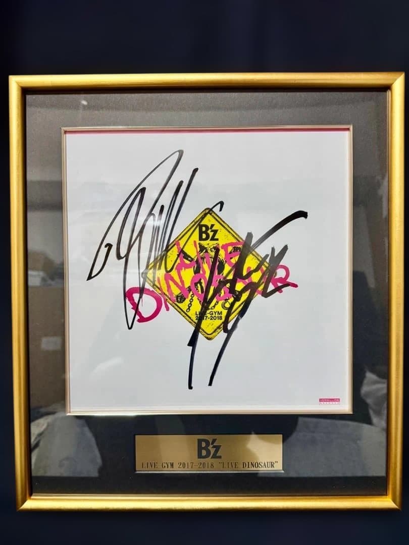 【新品】B'z LIVE-GYM 2017-2018 直筆サイン色紙用額縁