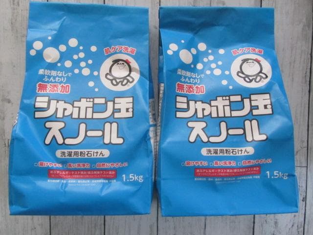 シャボン玉石けん スノール 粉石けん 1.5kg 6個セット