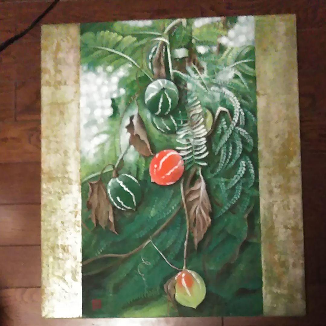 日本画(11)　木漏れ日