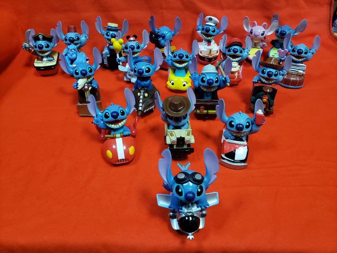 スティッチ ディズニーリゾート 　　　バラ売り可　プルバックカー19個