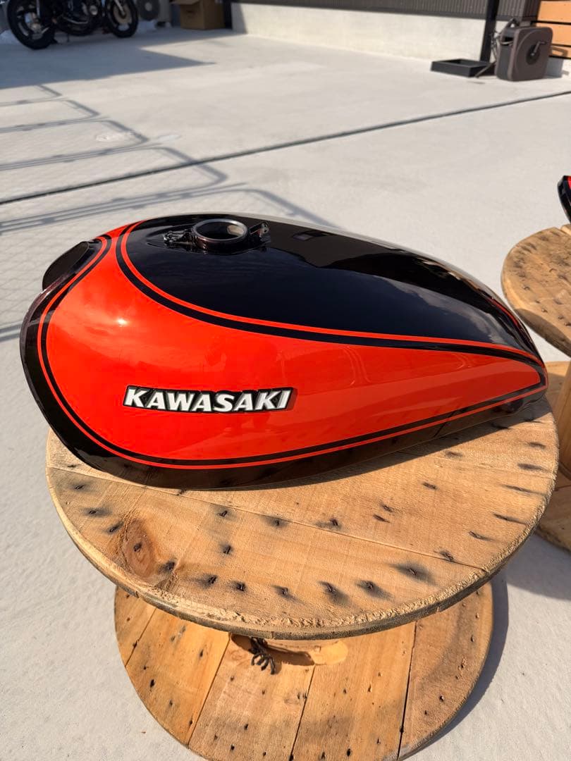 z1 z2 火の玉　ドレミコレクション　外装4点セット　カワサキ　エンブレム付き