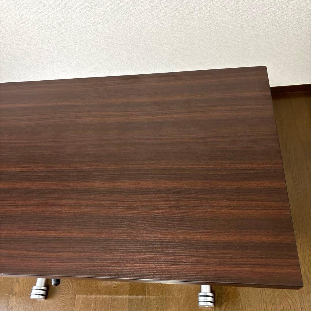 【美品】OZZIO サリスカンディ 昇降式テーブル 天板拡張 油圧式