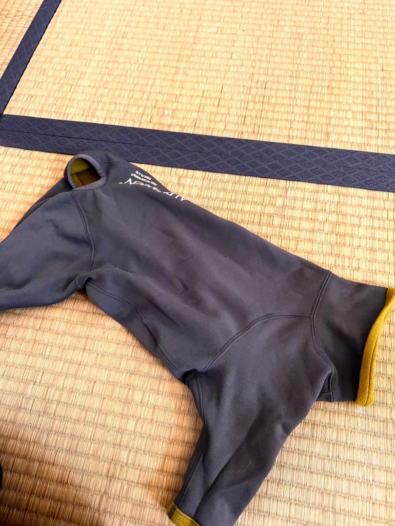 ALPHAICON 犬服 1L グレー/イエロー HOTDOGGARD