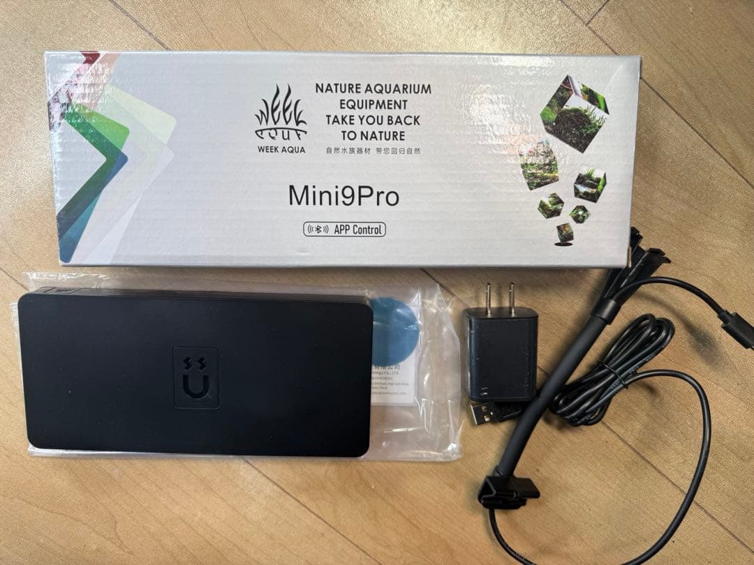 Weekaqua Mini9pro RGBライト　スタンドセット