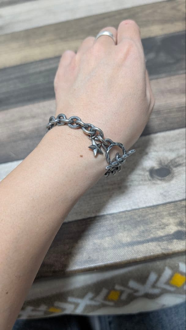 Paul Smith ツイスト＆スター チェーンブレスレット