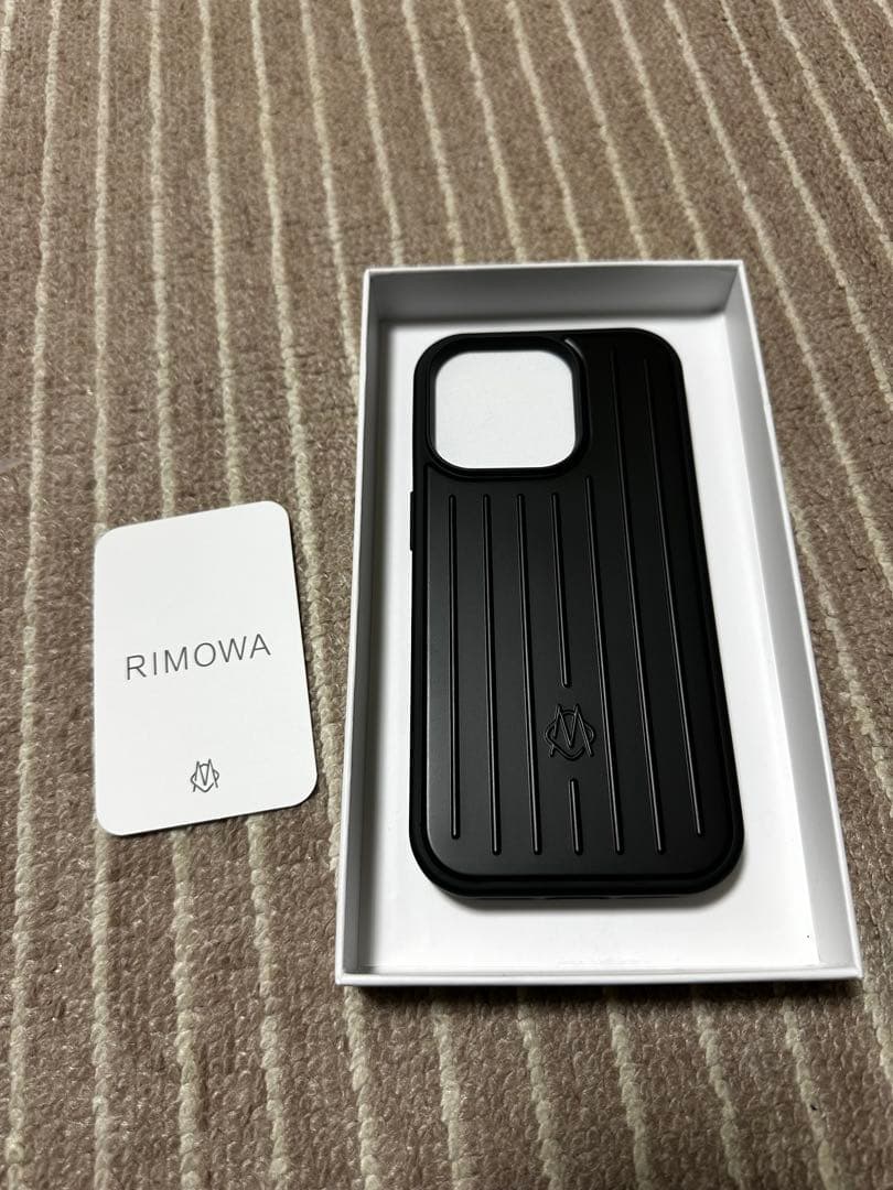 新品 未使用 RIMOWA リモワ iPhone16proケース ブラック