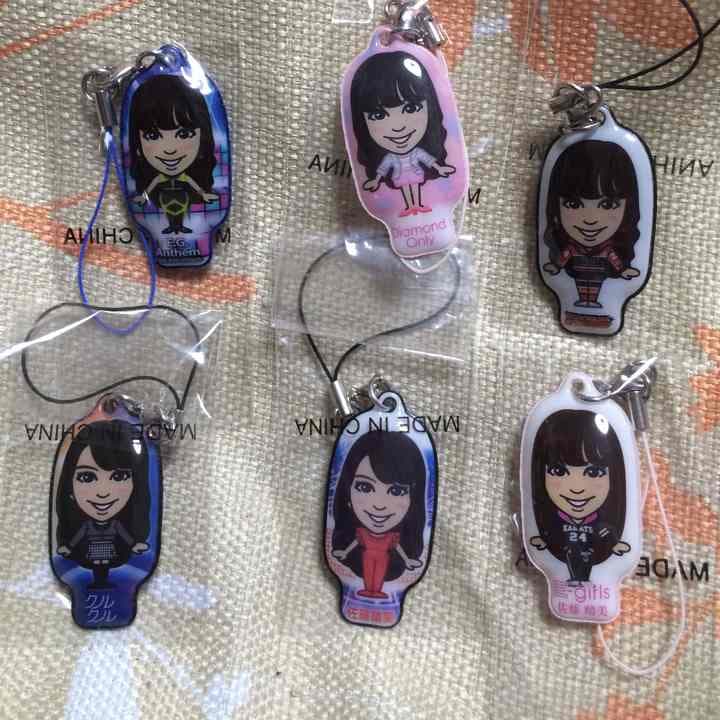 E-girls 佐藤晴美セット Flower クリーナー 千社札